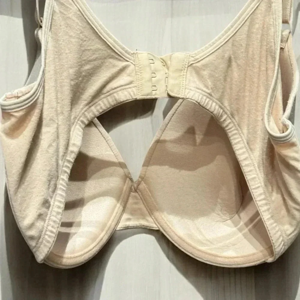 Beige Fruit of the loom bra XL
